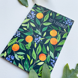 Art by andu wenskaart orange tree