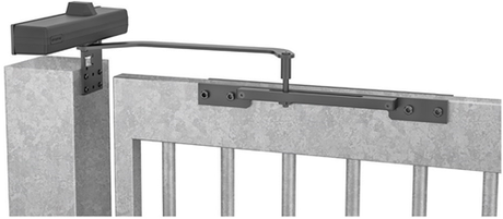 Assa Abloy DC680G Türschließer für Einfahrtstore und Gartentore | inkl. Gleitarm für Breiten von 600 mm bis 1400 mm | Farbe Silber ev1. | 180-20° - a000399976