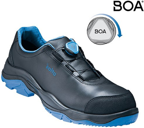 Atlas Arbeitsschuh SL 9645 XP 2.0 boa low S3 W12 | schwarz blau | Größe 36 - 00.012.122.36