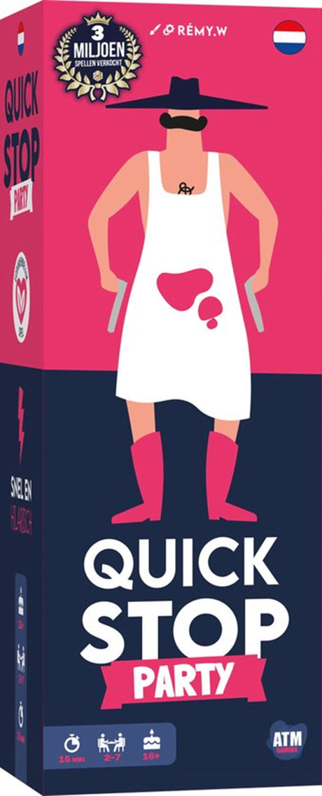 ATM Gaming Quickstop Party – Niederländisches Kartenspiel – Partyspiel