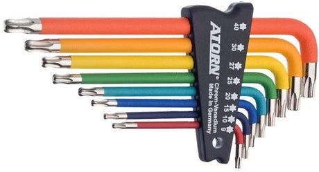 Atorn TX-Schlüsselsatz Torx 8-teilig mit Kugelkopf – 6479040