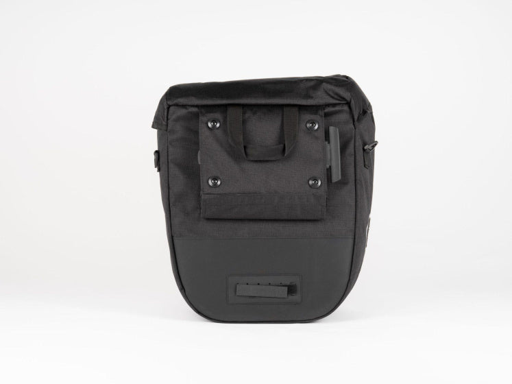 Atran Velo Zap Single Fahrradbeutel mit AVS -Adapter 25l Schwarz