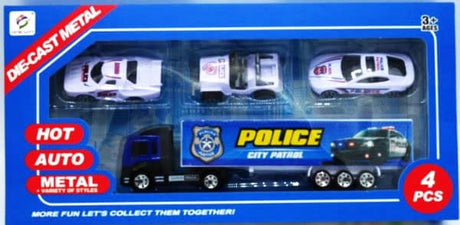 Bongers Spielzeug-Polizeiauto-Set