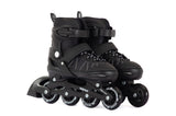Aventuri verstellbare Inline-Skates Semi-Softboot schwarz Größe 34-37 (m)