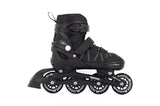 Aventuri verstellbare Inline-Skates Semi-Softboot schwarz Größe 34-37 (m)