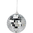 Home styling spiegelbal 8cm zilver spiegelbal 8cm zilver glas