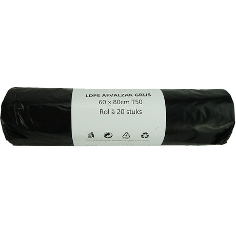 Müllsäcke - 60 Liter - 20 Stücke