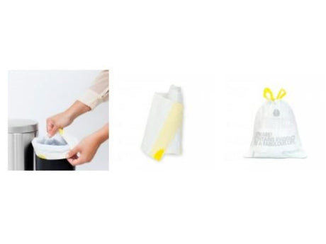 Brabantia Perfectfit 3-Liter-Müllbeutel in einer Rolle mit 20 Beuteln