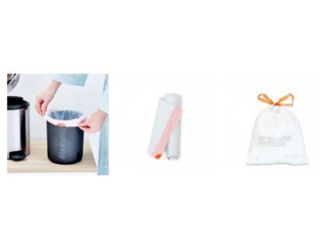 Brabantia Perfectfit 5-Liter-Müllbeutel, Rolle mit 20 Beuteln