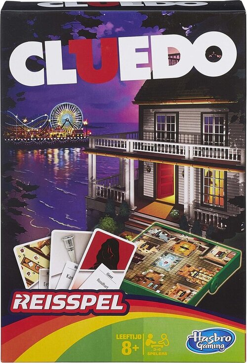 Cilgro Hasbro – Cluedo-Reisespiel – wirst du der Erste sein, der den Mord aufklärt?