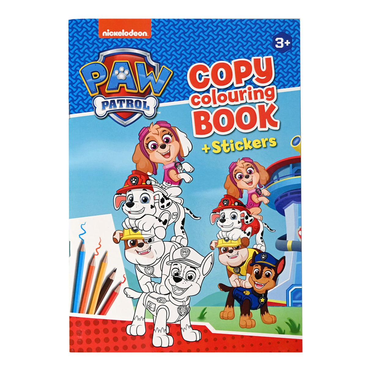 Gewinnt Holland Colorbook Paw Patrol mit Farbbeispielen
