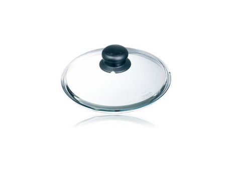 Pyrex-Deckel mit Knopf, 20 cm großes Glas