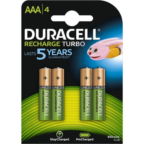 Duracell-Akkus plus AAA-Stromversorgung