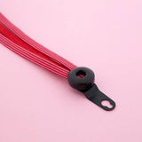 Qibbel Widek Tragegurt Explorer 16 schwarze Halterungen rot rosa