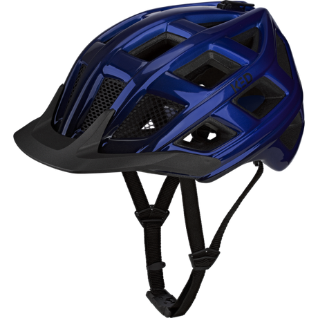 Ked fietshelm crom, l (57-62 cm) - blue black glossy