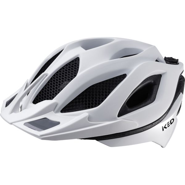 Ked Fahrradhelm Spiri II Trend L 55-61 cm – weiß matt