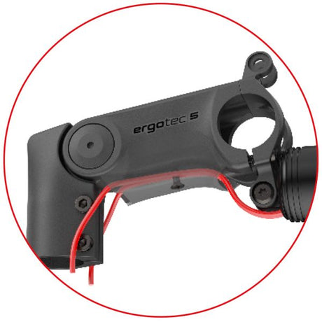 Ergotec Vorbau Ahead 50 XL SI ø28,6 mm Gabel 90 mm ø31,8 mm – schwarz