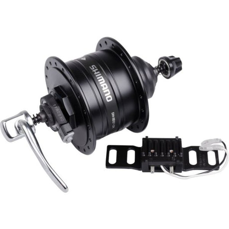 Shimano Dynamonaaf Hd -3d37 3 Watt - 32 Löcher - Mittelschloss - Schneller Spanner - Schwarz