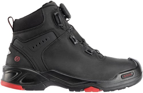 Baak braxton boa 6642 s3 | zwart rood | maat 39 - 4031783001331