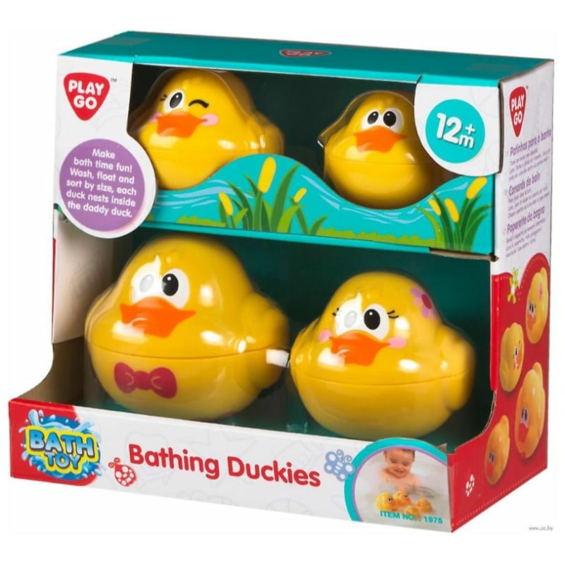 Playgo 4 Badeenten, die auch zusammenpassen