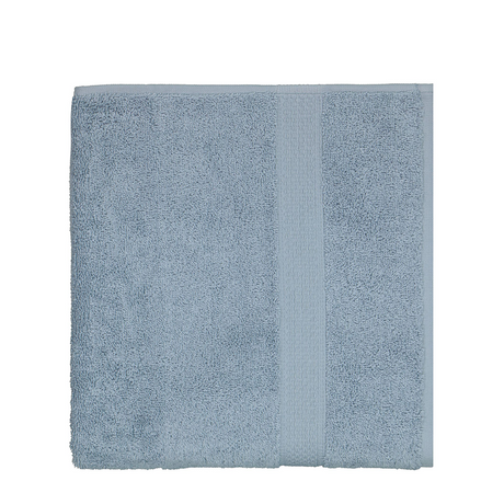 Badhanddoek ijsblauw 60x110cm 2 stuks