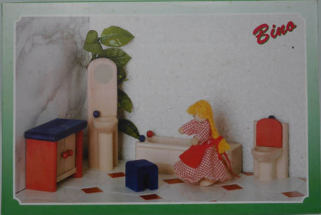 Van der Doelen Puppenhausmöbel-Badezimmerset