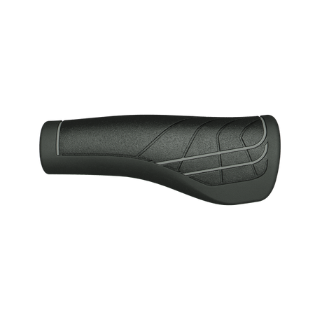Herrmans Linie DD36 - Ergonomisch einstellbarer Fahrradgriff (125 mm) - Schwarzgrau
