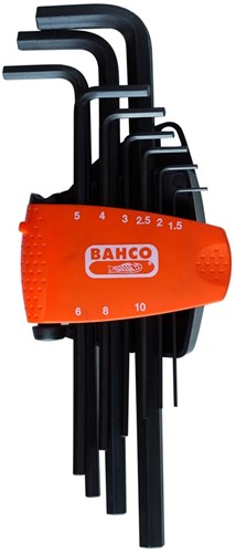 Bahco inbussleutelset lang 6-kant 6-dlg | be-9586