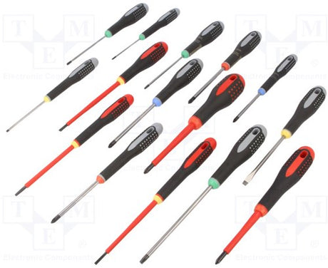 Bahco Schraubendreher-Set XL | be-9877 - 15-teilig
