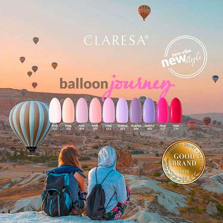 Claresa UV-LED-Gelpolitur 5 ml rosa 504 Ballonreise