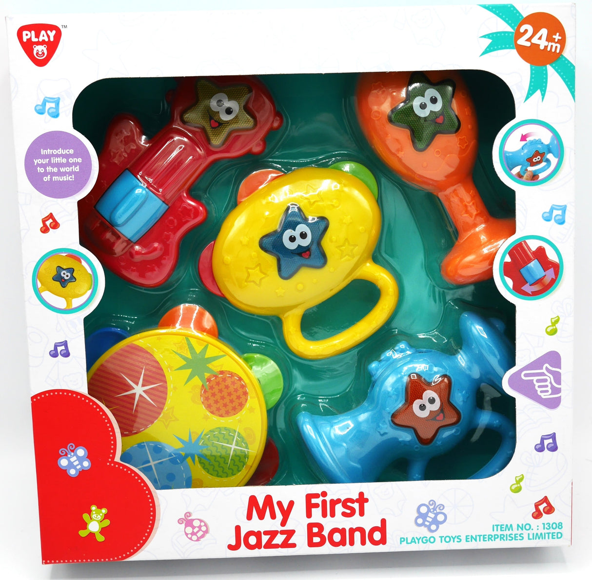 Playgo – meine erste Jazzband mit 5 tollen Instrumenten