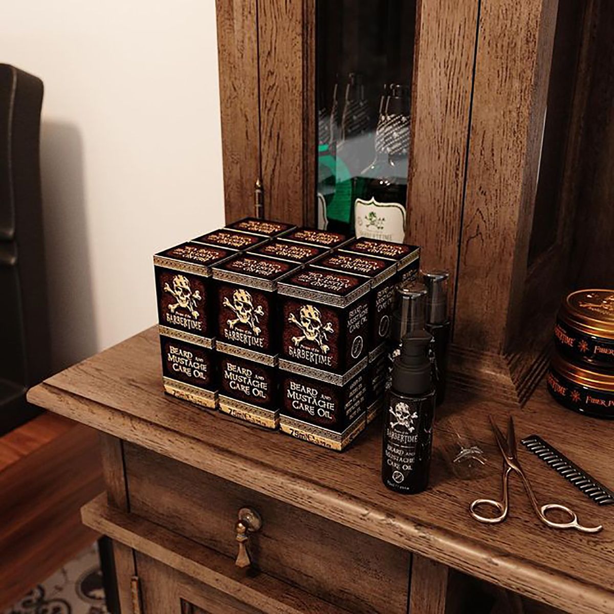 Barbertime Bart- und Schnurrbartöl 75 ml