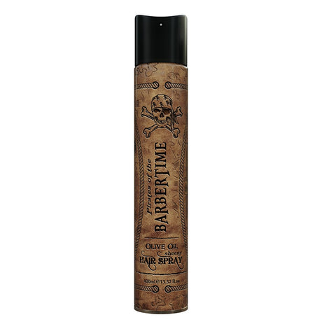 Barbertime Haarspray Glanz Olivenöl 400ml