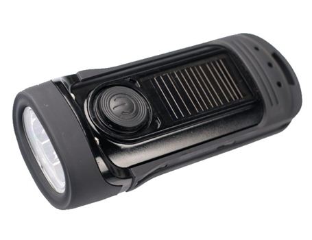 PowerPlus LED -Beutellampe mit Solarzell -Barrakuda
