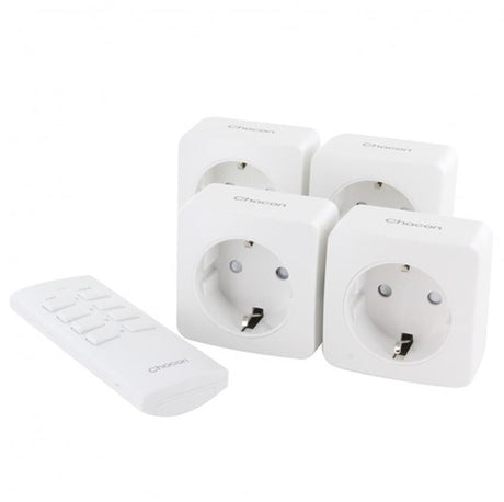 Grundset Funkschaltung 4x Empfänger+ab - 6950020