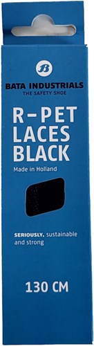 Bata r-pet laces | zwart | maat 175 cm - 8712843710566