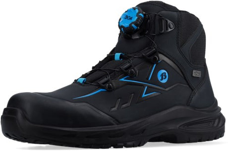 Bata werkschoen fayvr stone w mid boa s7s | zwart | maat 40 - 8712843718876