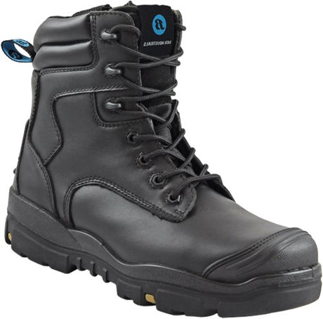 Bata werkschoen longreach zip xw s3 + kn black | zwart (xw) | maat 48 - 00.017.099.48