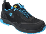 Bata werkschoen summ two laag s3 | zwart blauw | maat 44 - 00.017.140.44