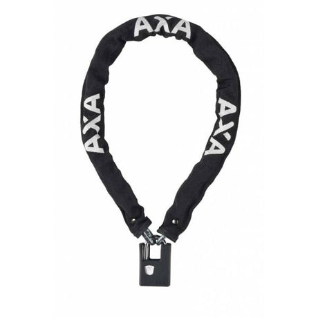 Axa Clinch+ Kettenschloss 85 cm schwarz - hohe Fahrradkettenschlos