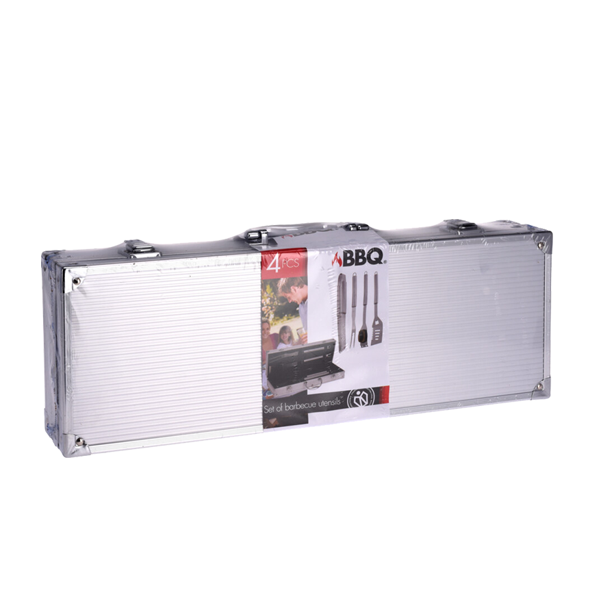 BBQ Grillbesteck-Set 4-teilig