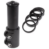 M-Wave Ahead Pin Extender 1-1 8 inkl. 4 Distanzstücke + Ahead-Stecker – schwarz