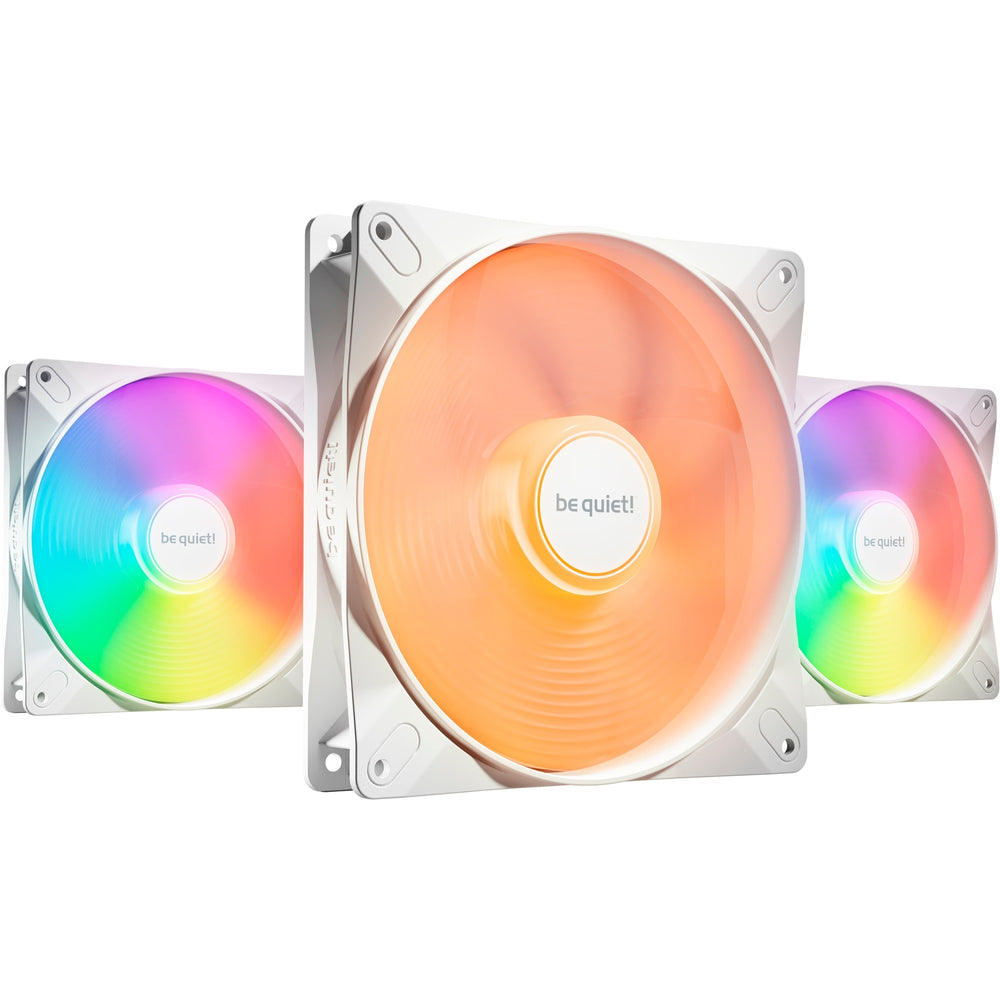Ruhig sein! Licht lx 140mm pwm Dreierpack weiß