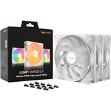 Ruhig sein! Licht lx 140 mm PWM Hochgeschwindigkeits-Dreierpack weiß