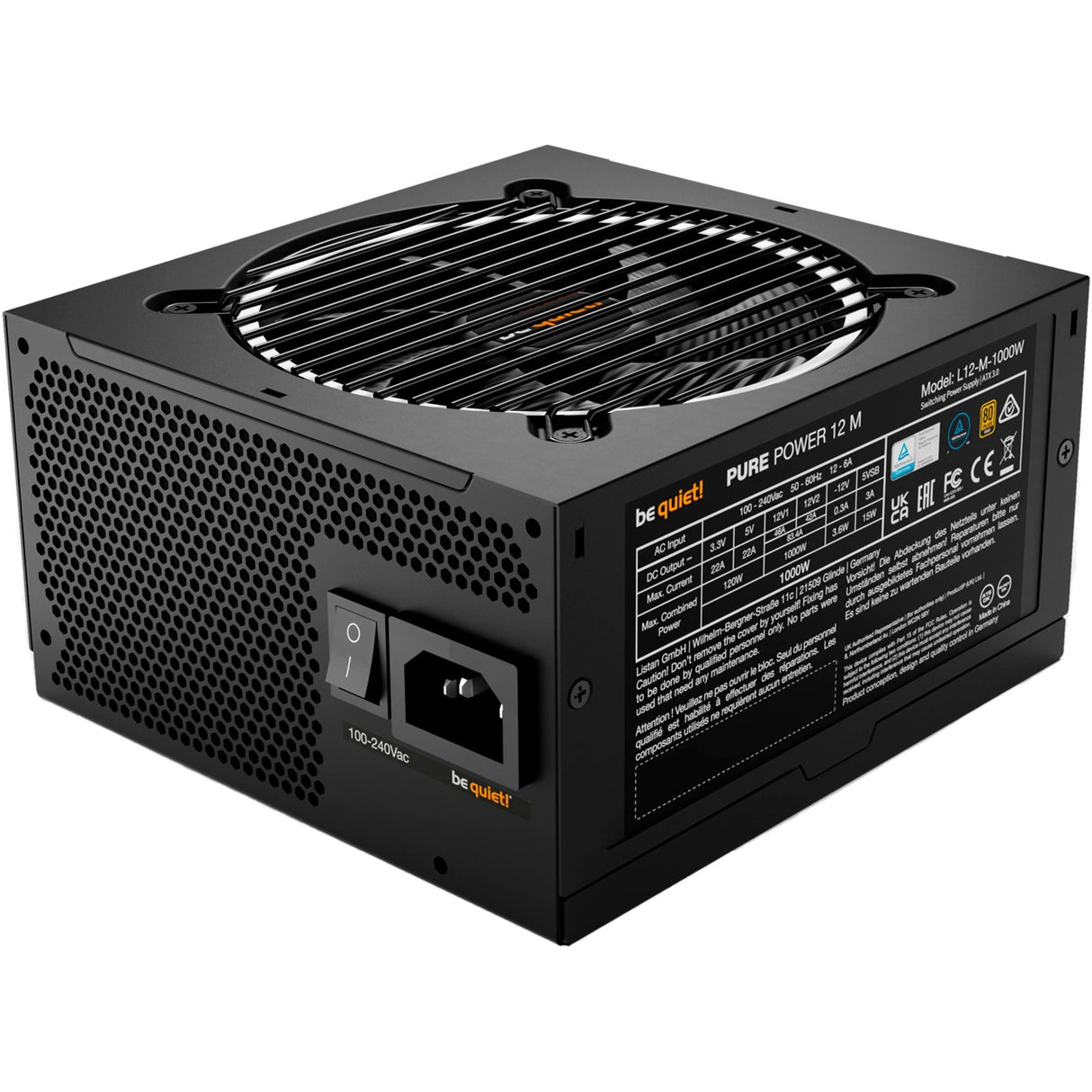 Ruhig sein! Rein 12m 1000w