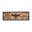 Esschert design deurmat bijenprint rubber kokos 25x75,5cm