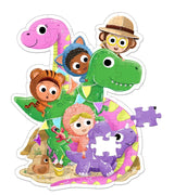 Clavis Biest XXL-Puzzle – Dinosaurier!