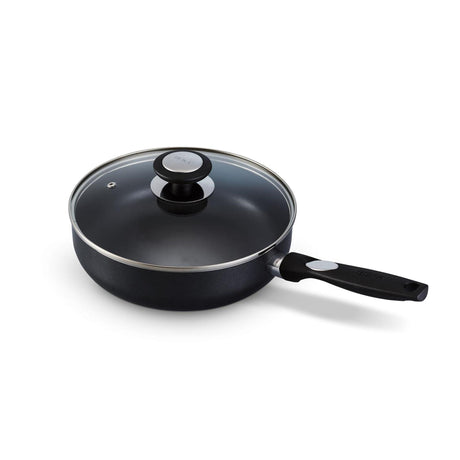 Beka pro induc r Schmorpfanne mit Keramik-Antihaftbeschichtung und Glasdeckel 24 cm