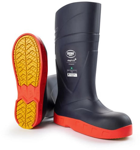 Bekina steplitex stormgrip laars s5 xas9p5562yp533 | blauw oranje | maat 46 - 5412684039361