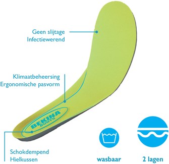 Bekina Fußbett e002 grün – Größe 49 – 00.135.002.49